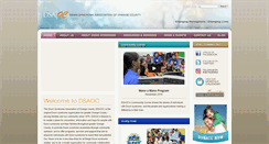 Desktop Screenshot of dsaoc.org